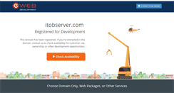 Desktop Screenshot of itobserver.com