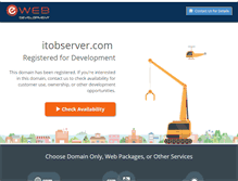 Tablet Screenshot of itobserver.com